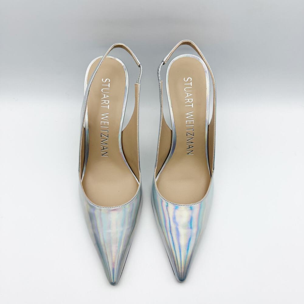 Stuart Weitzman Womens Xcurve 85 Slingback Heels … - image 6